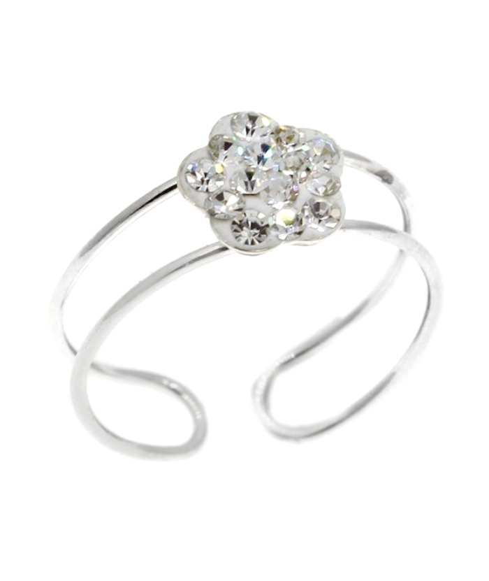 Ring Silver 925° for foot, Spira