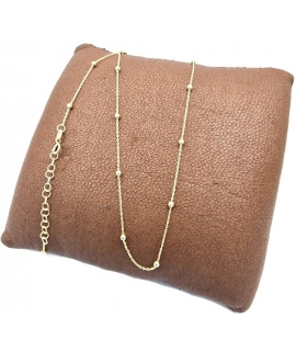 Necklace Gold K14 Balls 2