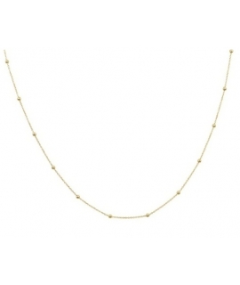 Necklace Gold K14 Balls