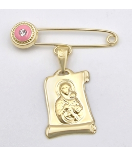Child Pendant Gold K9