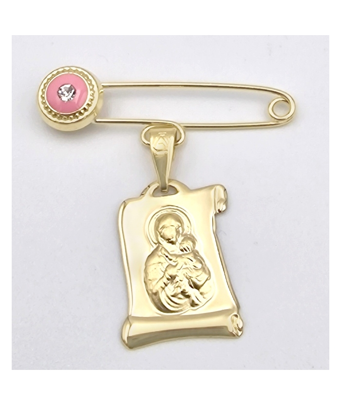 Child Pendant Gold K9