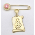 Child Pendant Gold K9