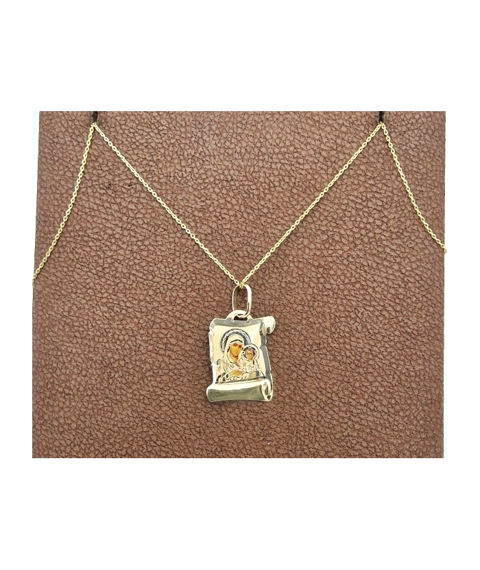 Child Pendant Gold K9