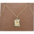 Child Pendant Gold K9
