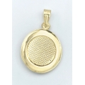 Child Pendant Gold K9 twin color