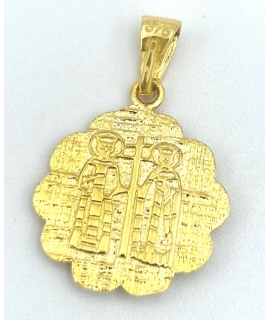 Pendant gold K9 2