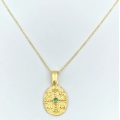 Pendant gold K9