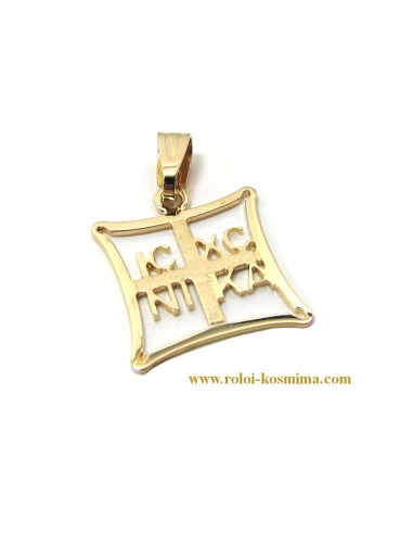 ΠΑΙΔΙΚΟ ΦΥΛΑΧΤΟ ΧΡΥΣΟ K14 "ICXP NIKA"
