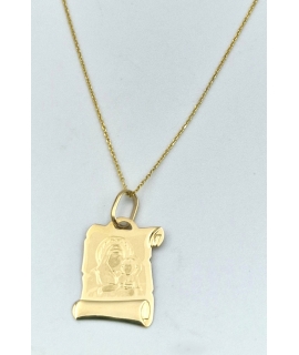 Child Pendant Gold K9