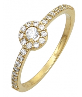 Ring gold K14