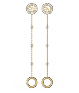 Earring Guess Stainless steel Mini JUBE03298JWYGT CRAZY