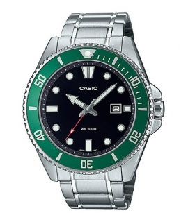 CASIO MDV-107D-3AVEF Green Diver