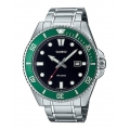 CASIO MDV-107D-3AVEF Πράσινο Diver