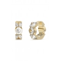 Earring Guess JUBE03305JWYGT CRAZY goldplated