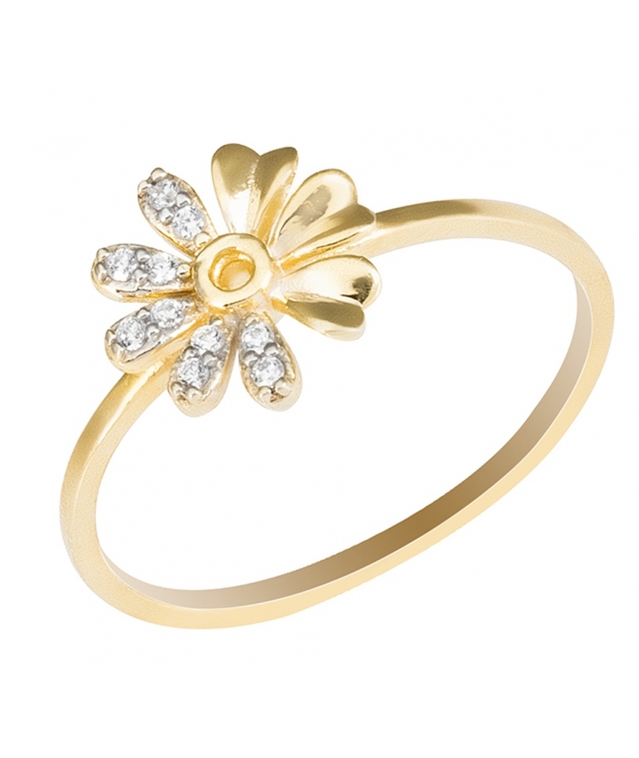 Ring gold K14 FILVA 025076