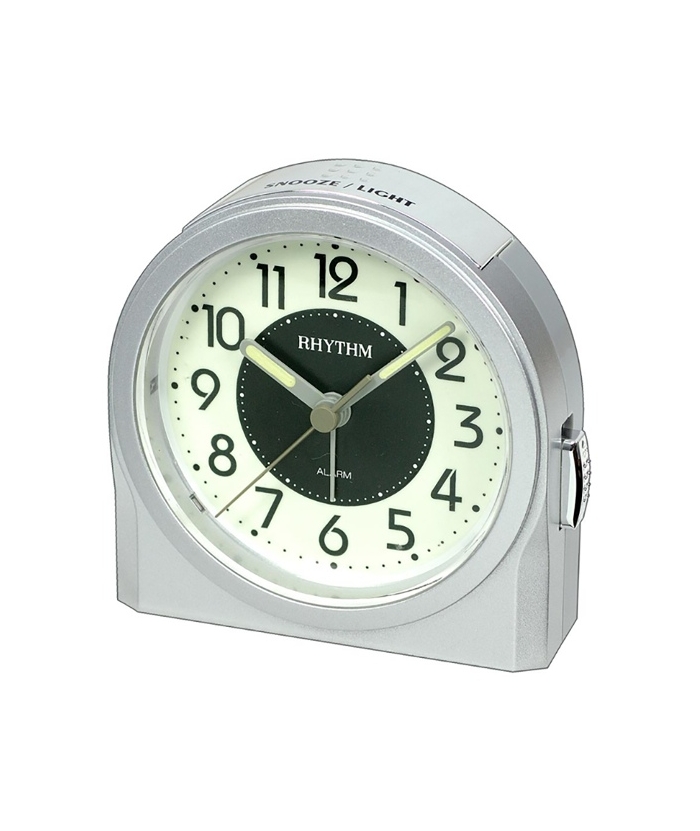 Ρολόι Ξυπνητήρι RHYTHM Super Silent πλαστικό 8RE647WR19