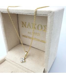 Cross Silver "Line zircons" 2
