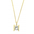 Necklace Silver Zircon