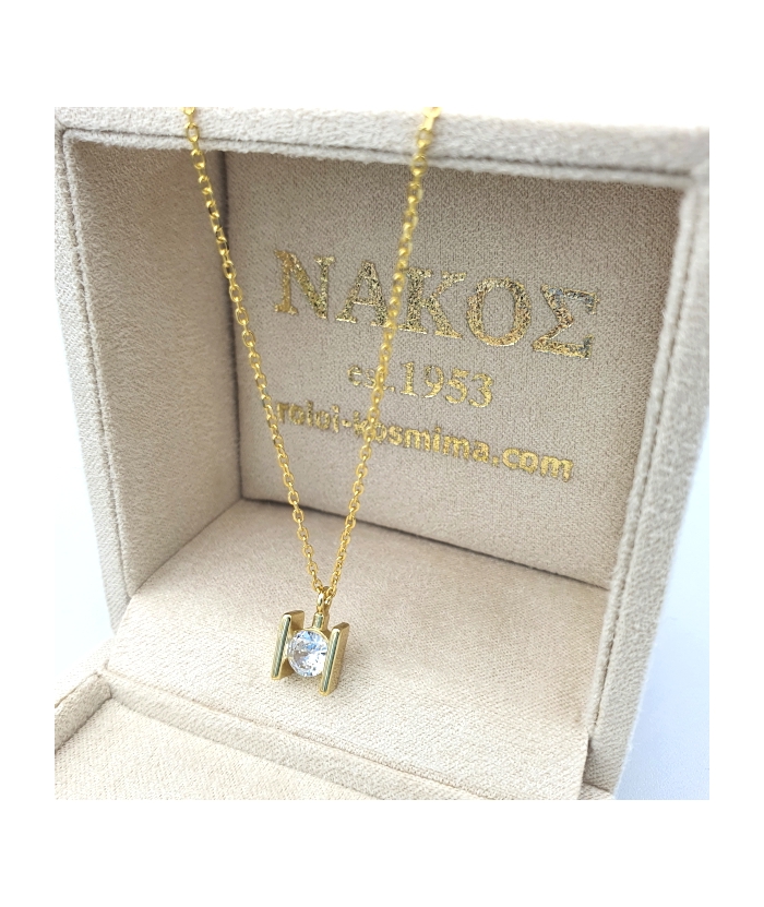 Necklace Silver Zircon