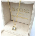 Necklace Silver Zircon