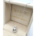 Necklace Silver Zircon