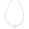 Necklace Silver Heart shiny
