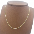 Gold Chain K14 Spigga twin color 45cm