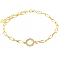 Bracelet Silver "Tree of life" Rosegold