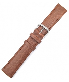 Leather Strap XL 20mm FLUCO Brown 2
