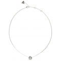 Necklace Guess Steel Unique Solitaire JUBN03398JWRHT