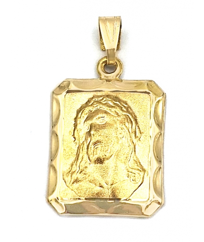 Child Pendant Gold Κ14 Jesus