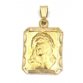 Necklace Gold Κ14 Jesus