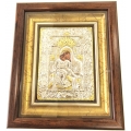 Silver icon 'MARY AksionEsti' glass 