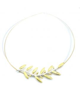 Bracelet Silver "Leafs"