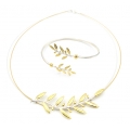 Bracelet Silver "Leafs"