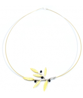 Bracelet Silver "Leafs"