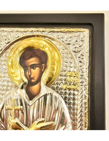 Ασημένια Εικόνα 925 Άγιος Ιωάννης ο Ρώσος...