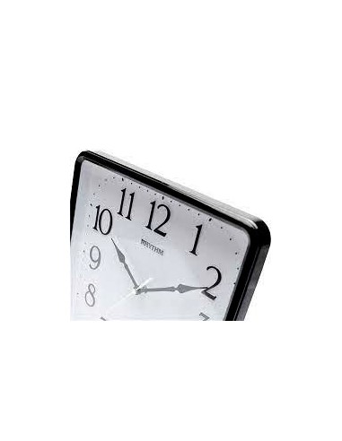Clock RHYTHM CMG597NR03 Silver Plastic