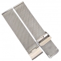 Μπρασελέ Ατσάλινο Mesh 22mm Tzevelion Mesh Silver 01