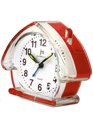 Alarm Clock JM Red Silent JA7049 Casetta