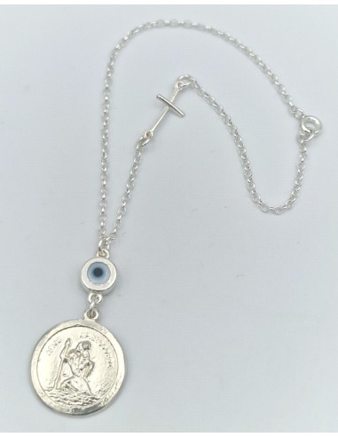 Car Amulet Silver 925° Saint Christopher