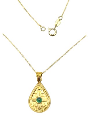 Pendant Gold K14 Konstantinato 2