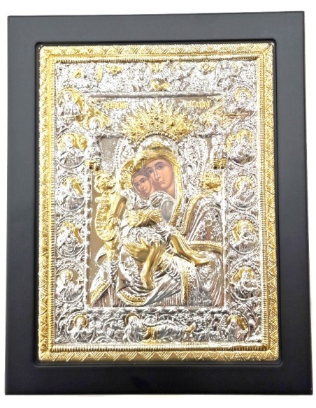 Silver icon 925 Mary 30x40cm