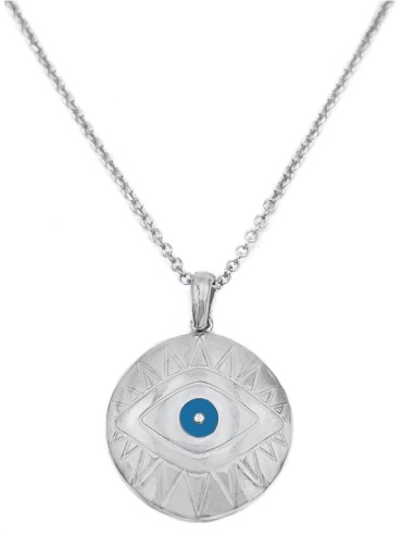 Necklace Silver 925 Eye 18mm