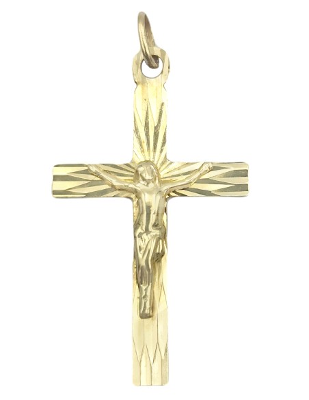 Antique Gold cross Κ14