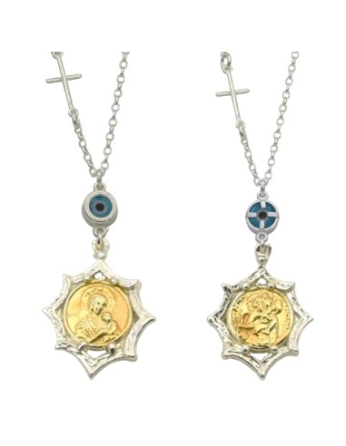 Car Amulet Silver 925° "Saint Christopher"
