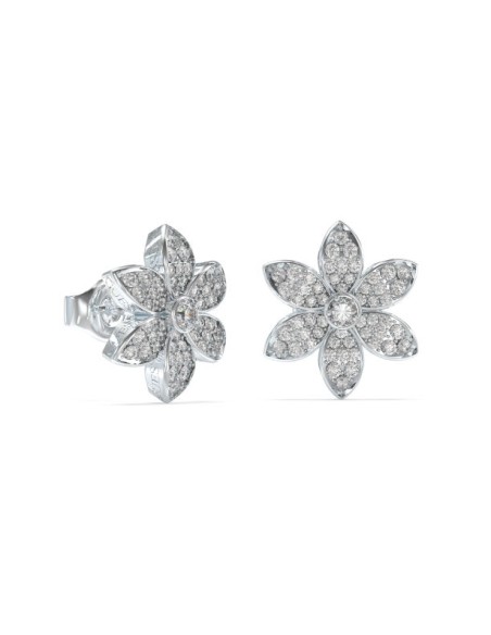 Earrings GUESS Steel White Lotus JUBE04145JWRHT