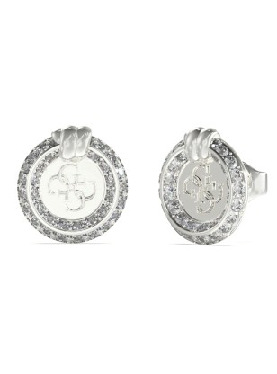 Earring Guess Stainless steel Knot You JUBE04058JWRHT