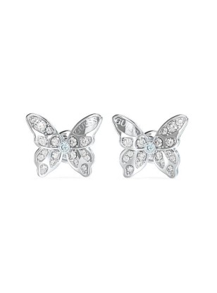 Σκουλαρίκια GUESS Ατσάλινα Chrysalis