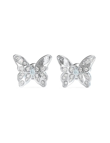Σκουλαρίκια GUESS Ατσάλινα Chrysalis